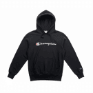 VINTAGE CHAMPION HOODIE ΜΕ ΤΥΠΩΜΕΝΟ ΛΟΓΟΤΥΠΟ ΜΑΥΡΟ ΑΝΔΡΙΚΟ M