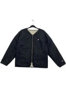 VINTAGE CHAMPION LINER JACKET ΜΕ ΦΕΡΜΟΥΑΡ ΛΟΓΟΤΥΠΟ ΜΑΥΡΟ ΑΝΔΡΙΚΟ M