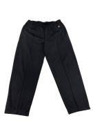 Pantaloni della tuta vintage Champion con logo ricamato neri da uomo M