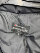 VINTAGE CHAMPION PUFFER ΜΠΟΥΦΑΝ ΜΕ ΚΟΥΚΟΥΛΑ ΜΑΥΡΟ ΑΝΔΡΙΚΟ L
