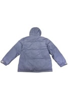 VINTAGE CHAMPION PUFFER JACKET WITH HOOD LIGHT BLUE WOMEN'S L