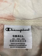 VINTAGE CHAMPION TIE-DYE HOODIE S