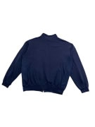 VINTAGE CHAMPION GIACCA CON ZIP PICCOLO LOGO BLU SCURO UOMO L