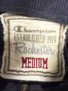 VINTAGE Champion Ζακέτα με Κέντημα Rochester, Μπλε, M