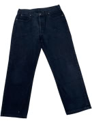Pantaloni chino vintage a righe da uomo L