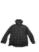 VINTAGE COLUMBIA ANORAK HOODED JACKET GREY BLACK WOMEN S