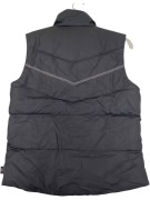 VINTAGE COLUMBIA CONVERT PUFFER VEST WITH STITCHING BLACK WOMEN'S M