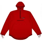 VINTAGE COMPAGNIE DU MONTBLANC felpa in pile rossa da uomo L