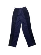 VINTAGE COMPAGNIE LA ROCHELLE ΠΑΝΤΕΛΟΝΙ ΜΕ SUEDE ΛΕΠΤΟΜΕΡΕΙΕΣ ΜΠΛΕ ΓΥΝΑΙΚΕΙΟ XS