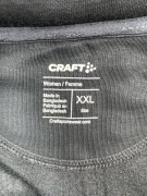 VINTAGE CRAFT ΑΘΛΗΤΙΚΗ ΖΑΚΕΤΑ ΜΕ ΦΕΡΜΟΥΑΡ ΜΑΥΡΗ ΓΥΝΑΙΚΕΙΑ XXL