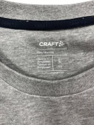 VINTAGE CRAFT FELPA CASUAL CON LOGO DISCRETO GRIGIO MELANGE UOMO L