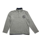 VINTAGE CREW CLOTHING COMPANY ΦΟΥΤΕΡ CASUAL ΜΕ ΛΟΓΟΤΥΠΟ RUGBY CLUB ΓΚΡΙ ΑΝΔΡΙΚΟ M