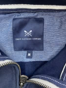 VINTAGE CREW CLOTHING COMPANY ΦΟΥΤΕΡ ΜΕ ΦΕΡΜΟΥΑΡ 1/4 LOGO ΜΠΛΕ ΣΚΟΥΡΟ ΑΝΔΡΙΚΟ M