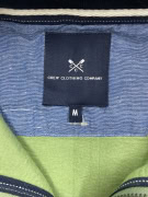 VINTAGE CREW CLOTHING COMPANY FELPA CON ZIP 1/4 VERDE DA UOMO M