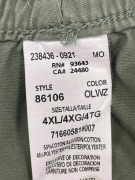 Pantaloni Dickies vintage color oliva 4XL