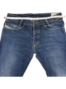 VINTAGE DIESEL IAKOP ΑΝΔΡΙΚΟ ΤΖΙΝ REGULAR SLIM-TAPERED ΣΚΟΥΡΟ ΜΠΛΕ S