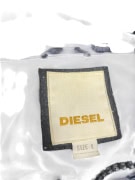 VINTAGE DIESEL PUFFER ΜΠΟΥΦΑΝ ΜΕ ΚΟΥΚΟΥΛΑ ΚΑΙ ΤΣΕΠΗ ΣΤΟ ΣΤΗΘΟΣ ΜΑΥΡΟ ΓΥΝΑΙΚΕΙΟ M/L