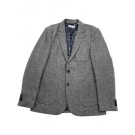 VINTAGE DSTREZZED ΣΑΚΑΚΙ HERRINGBONE ΓΚΡΙ ΑΝΔΡΙΚΟ L