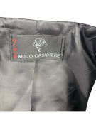 VINTAGE ELENA ΠΑΛΤΟ MISTO CASHMERE ΜΑΥΡΟ ΓΥΝΑΙΚΕΙΟ L/XL