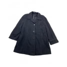 VINTAGE ELENA ΠΑΛΤΟ MISTO CASHMERE ΜΑΥΡΟ ΓΥΝΑΙΚΕΙΟ L/XL