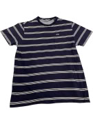 VINTAGE ELLESSE MAGLIA A RIGHE DA UOMO M/L