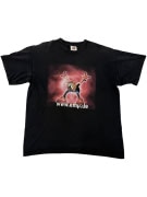 VINTAGE EMP.DE FRUIT OF THE LOOM T-SHIRT ΜΑΥΡΟ
