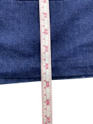 VINTAGE ENERGIE DENIM SKIRT WITH EMBROIDERED LOGO BLUE WOMEN'S M/L