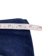 VINTAGE ENERGIE DENIM SKIRT WITH EMBROIDERED LOGO BLUE WOMEN'S M/L