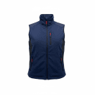 Gilet softshell vintage Engelbert Strauss blu scuro da uomo S