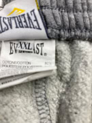 Pantaloni sportivi casual da uomo Vintage Everlast con logo grigio XXL