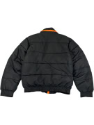 VINTAGE EVERLAST PUFFER ΜΠΟΥΦΑΝ ΜΕ ΠΟΡΤΟΚΑΛΙ ΛΕΠΤΟΜΕΡΕΙΕΣ ΜΑΥΡΟ ΑΝΔΡΙΚΟ XL