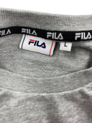 FELPA VINTAGE FILA CON LOGO GRIGIA DA UOMO L