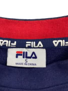 VINTAGE FILA ΦΟΥΤΕΡ ΧΩΡΙΣ ΚΟΥΚΟΥΛΑ ΜΕ ΚΕΝΤΗΤΟ ΛΟΓΟΤΥΠΟ ΜΠΛΕ ΣΚΟΥΡΟ ΓΥΝΑΙΚΕΙΟ S