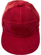 VINTAGE FILA ΚΑΠΕΛΟ ΜΕ ΚΕΝΤΗΤΟ ΛΟΓΟΤΥΠΟ ΚΟΚΚΙΝΟ UNISEX ONE SIZE