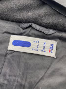 VINTAGE FILA PUFFER ΜΠΟΥΦΑΝ ΜΕ ΦΕΡΜΟΥΑΡ ΜΑΥΡΟ ΑΝΔΡΙΚΟ M