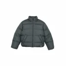 VINTAGE FILA PUFFER JACKET WITH LOGO GREY MENS L