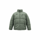 VINTAGE FILA PUFFER JACKET WITH STAND UP COLLAR GREEN MEN S M