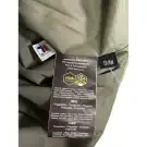 VINTAGE FILA PUFFER JACKET WITH POCKETS AND LOGO OLIVE UNISEX S M