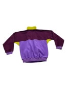 Vintage Fleece Φούτερ Half Zip Retro Logo Πολύχρωμο Unisex L