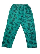 Vintage Floral Σετ Φόρμας Πράσινο με Print Unisex L