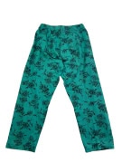 Vintage Floral Σετ Φόρμας Πράσινο με Print Unisex L