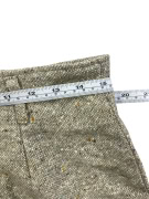 VINTAGE MIDI SKIRT TWEED GREY WOMEN S