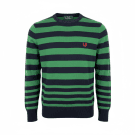 MAGLIONE VINTAGE FRED PERRY A RIGHE CON GIROCOLLO