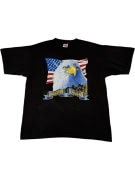 VINTAGE FREEDOM & GLORY AMERICAN EAGLE FLAG ALSTYLE T-SHIRT