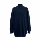 VINTAGE G-STAR RAW QUARTER ZIP KNIT SWEATER BLUE MENS XL XXL