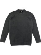 VINTAGE G-STAR RAW KNIT SWEATER WITH FLUFFY TEXTURE CHARCOAL MEN L