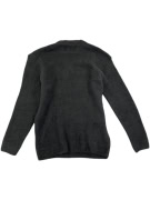 VINTAGE G-STAR RAW KNIT SWEATER WITH FLUFFY TEXTURE CHARCOAL MEN L