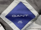 Giacca puffer vintage GANT con logo grigia da uomo M/L