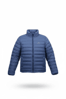 GIACCA PUFFER GANT VINTAGE CASUAL CON LOGO BLU DA UOMO M
