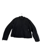 VINTAGE GAS BLUE JEANS BLACK JACKET L